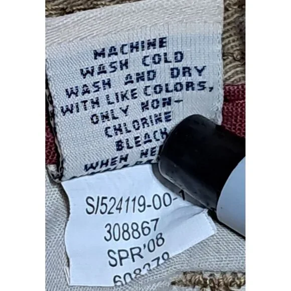 Old Navy Cargo Shorts Mens Size 38 Khaki Casual 100% Cotton Durable Design Y2K - Picture 4 of 8